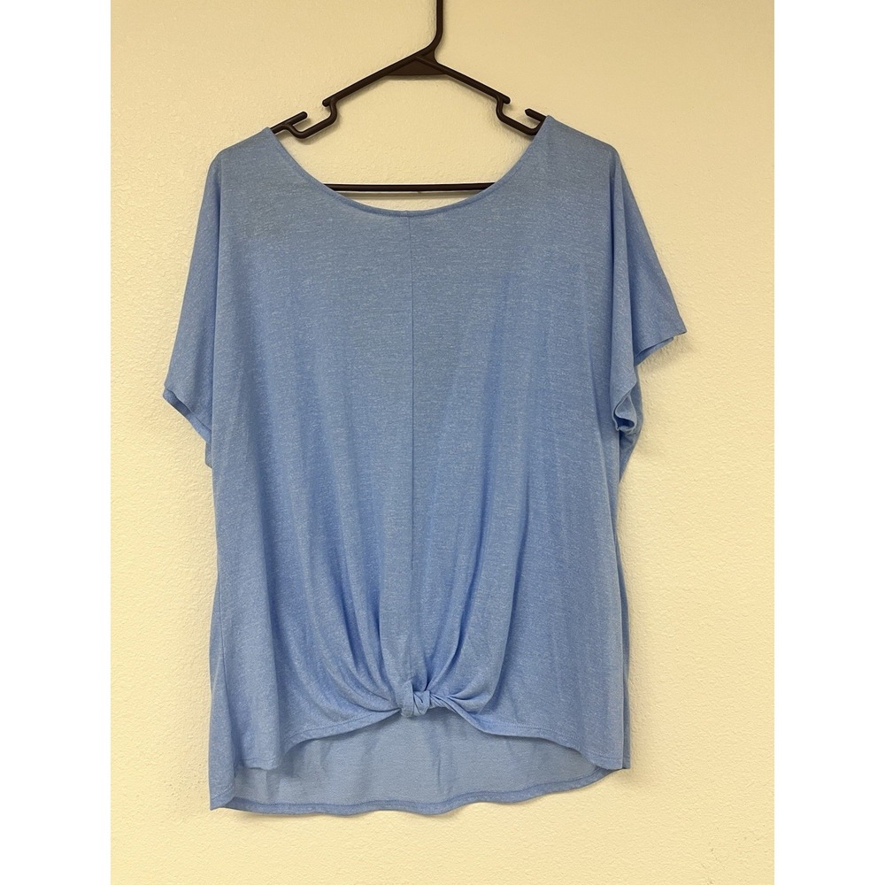 Alex Blue Boutique Style Xl Shirt with A Lace Back. Great Condition